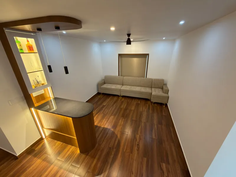 Backlit bar unit